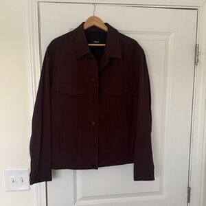 Theory Men’s Burgundy Jacket